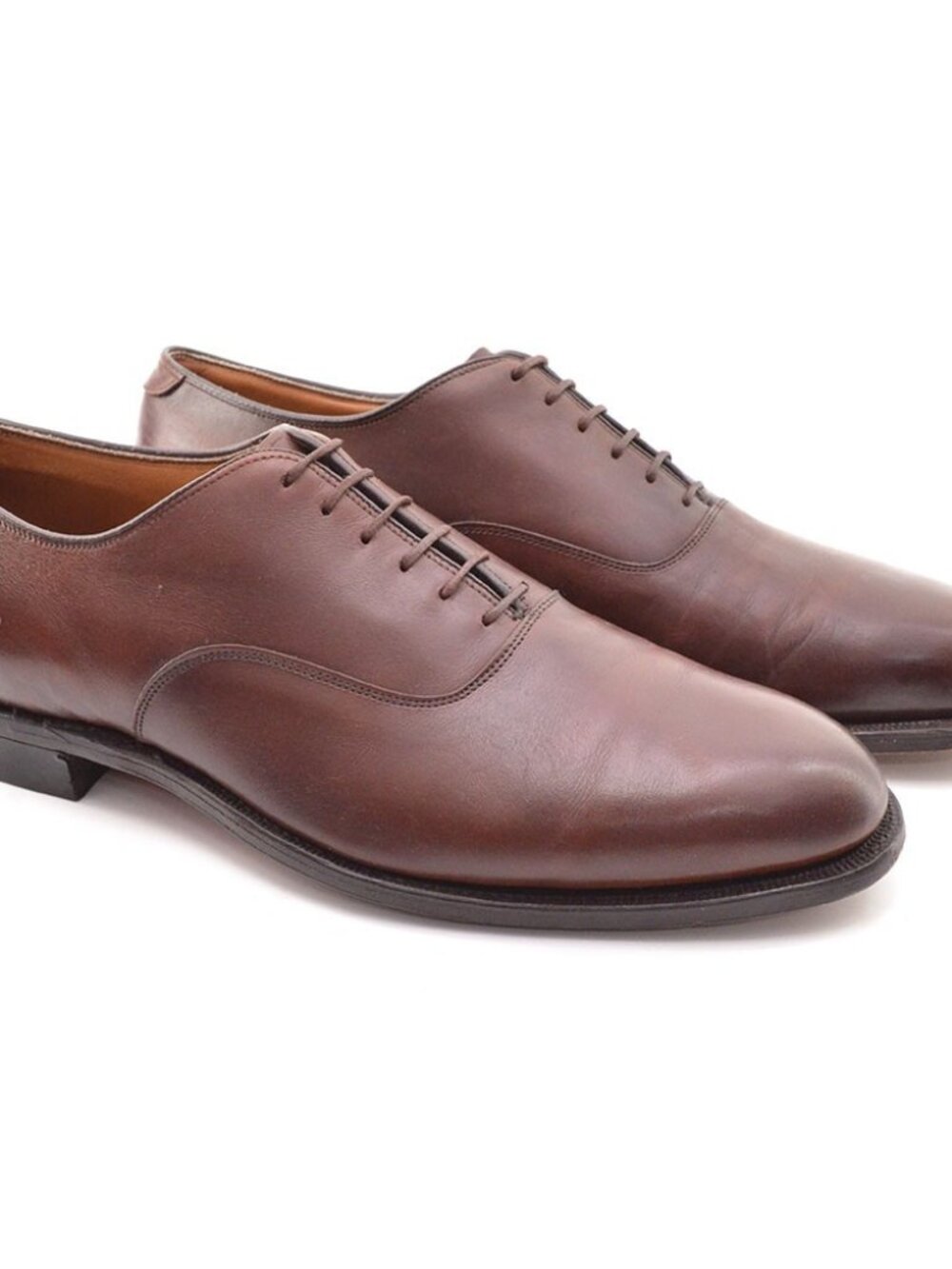 Men Johnston & Murphy Aristocraft USA Cap Toe Business Oxfords 10.5 C Vintage